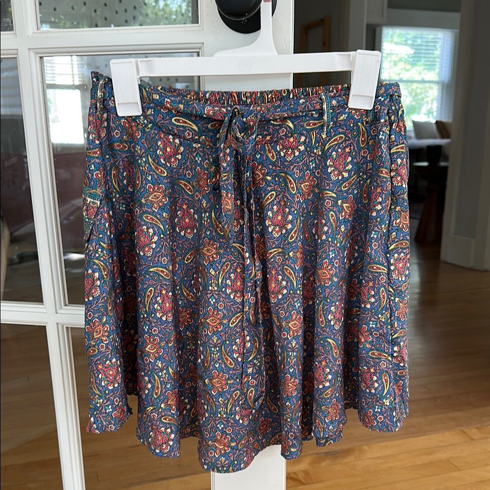 Earthbound Paisley Skater Skirt
